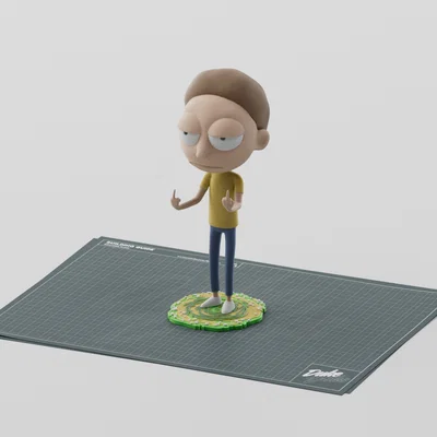 Morty Bobble Head de "Rick and Morty" - Mô hình đầu lắc