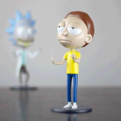Morty Bobble Head de "Rick and Morty" - Mô hình đầu lắc