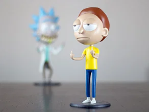 Morty Bobble Head de "Rick and Morty" - Mô hình đầu lắc - Image 6