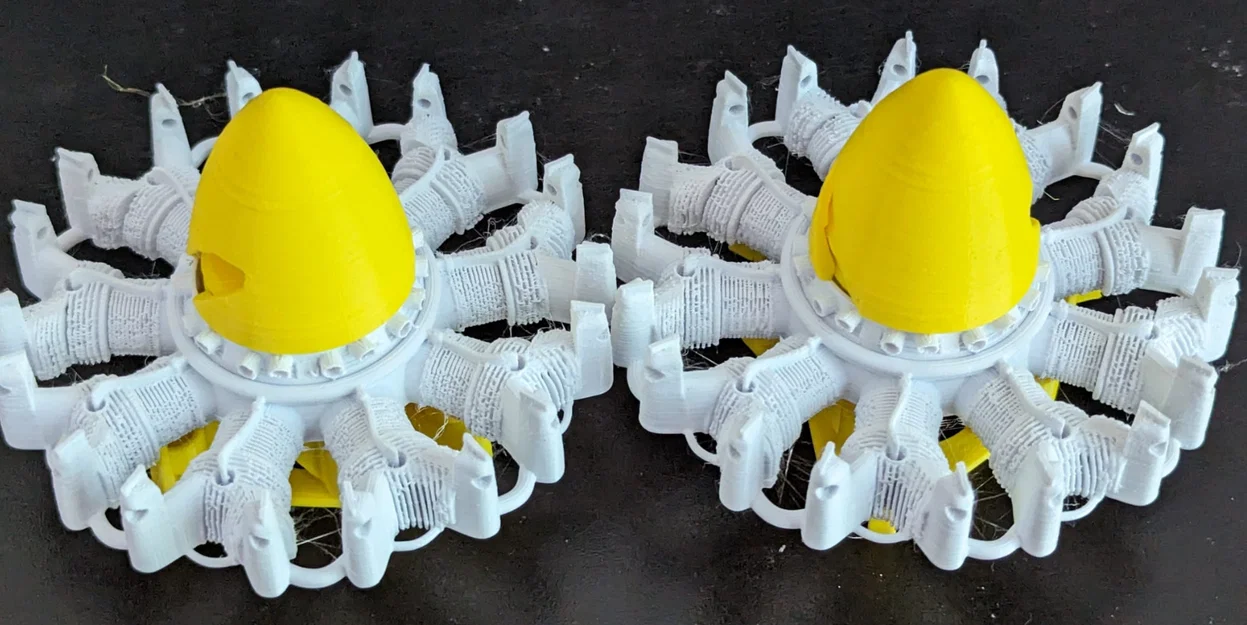 Pratt Whitney Wasp Junior dummy motor tỉ lệ 1/12 - Image 1