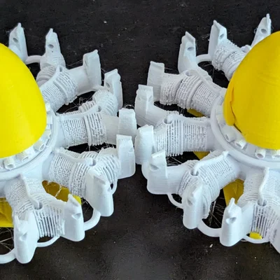 Pratt Whitney Wasp Junior dummy motor tỉ lệ 1/12