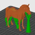 Mô hình chú ngựa 3D tinh xảo để vẽ trang trí (Horse Model) - Thumbnail 3