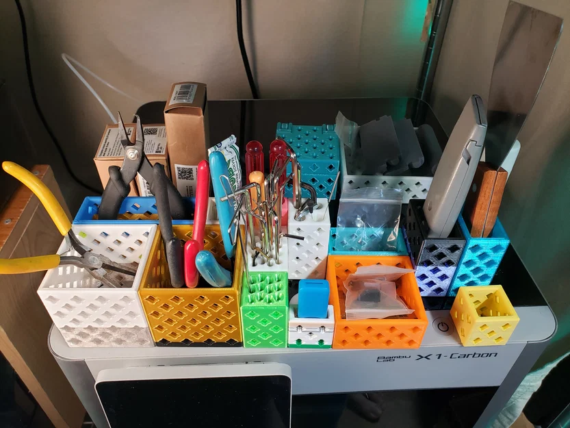 PrintABlok StorABloks – Bộ Organizer Modular Lắp Ghép - Image 1