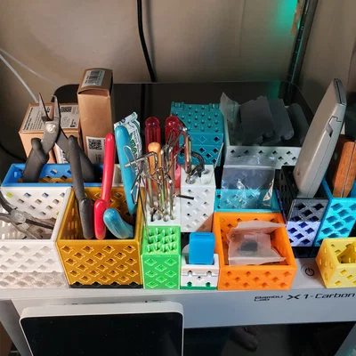 PrintABlok StorABloks – Bộ Organizer Modular Lắp Ghép