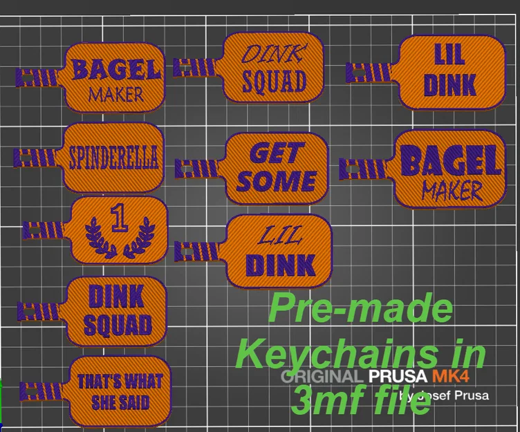 Móc Khóa Pickleball (Pickleball Keychain) - Image 3