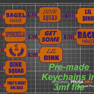 Móc Khóa Pickleball (Pickleball Keychain)