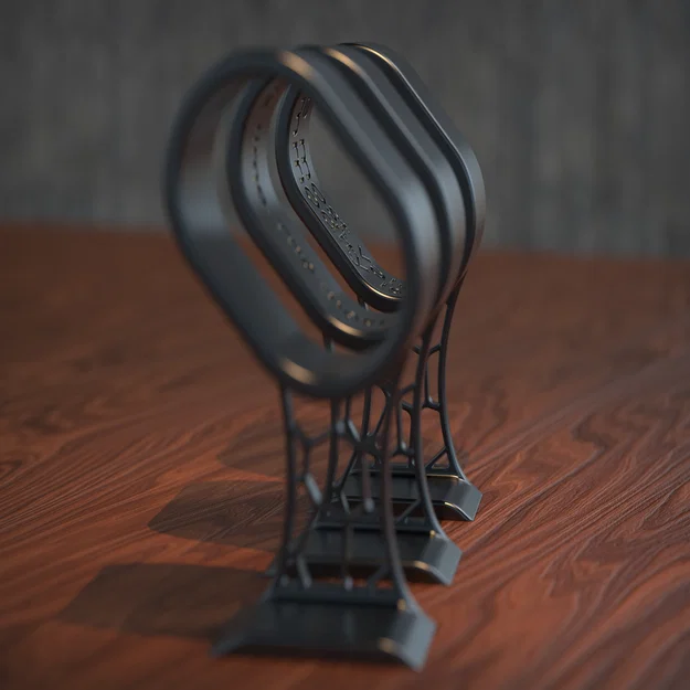 Kệ Đỡ Đồng Hồ Voronoi (Voronoi Watch Holder) - Image 3