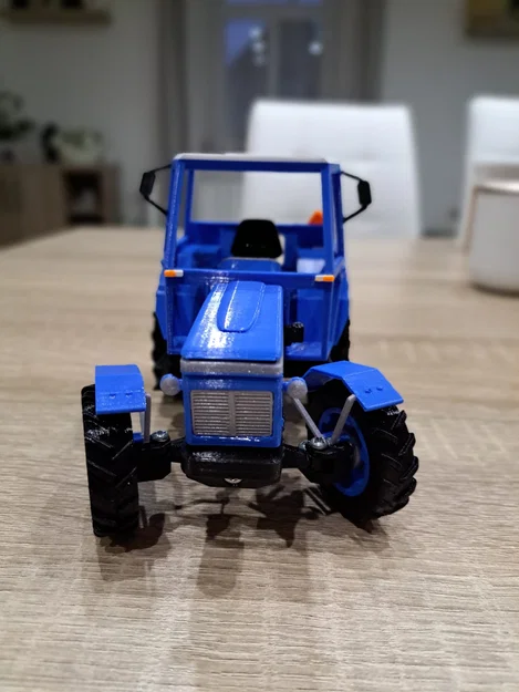 Mô hình máy kéo nông nghiệp Zetor 5748 in 3D siêu chi tiết - Image 5
