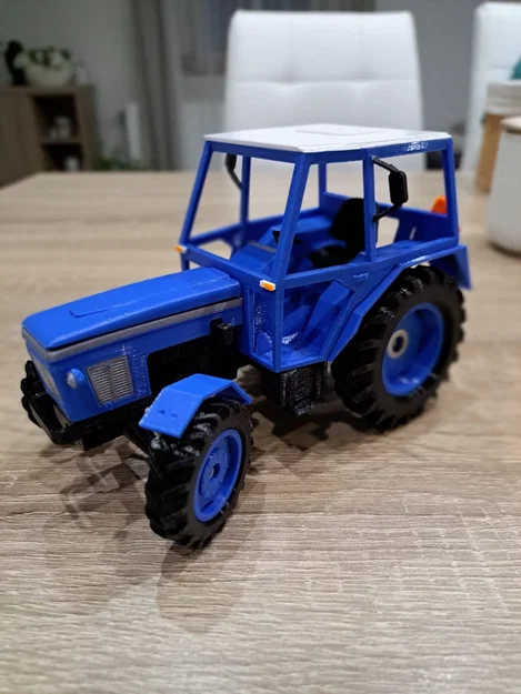 Mô hình máy kéo nông nghiệp Zetor 5748 in 3D siêu chi tiết - Image 6