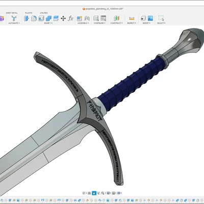 Glamdring - replica đạo cụ 1200mm