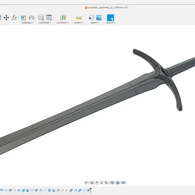Glamdring - replica đạo cụ 1200mm