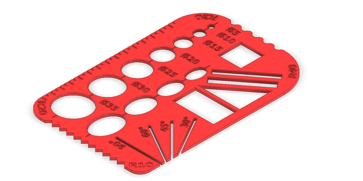 DRAWING STENCIL – Khuôn vẽ kỹ thuật - Image 1