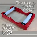 Giá Đỡ Cuộn Filament Dạng Roller - NEW V2 - Dễ In và Lắp Ráp - Thumbnail 1