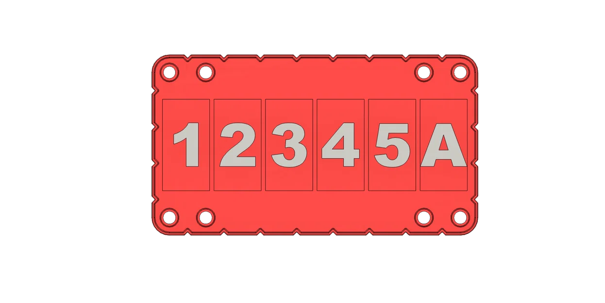 Bảng số VEX VRC dạng Parametric (Trống) (Bản cập nhật) - Image 2