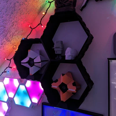 Kệ lục giác gắn tường (Hex Shelf)