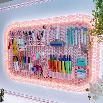 Tường lưu trữ Honeycomb kèm LED (HSW)