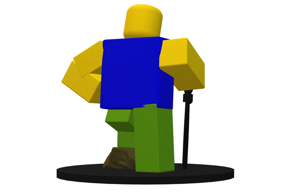Mô hình Roblox Noob chiến binh in 3D ấn tượng - Image 2
