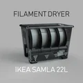 Hộp sấy filament Ikea Samla 22L (4 cuộn quay độc lập) - Thumbnail 1