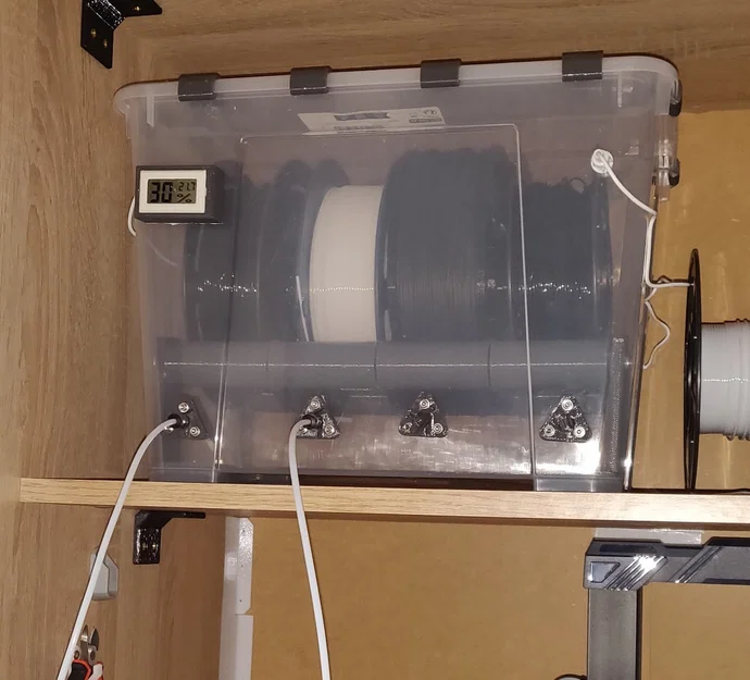 Hộp sấy filament Ikea Samla 22L (4 cuộn quay độc lập) - Image 2