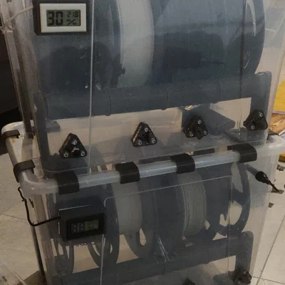 Hộp sấy filament Ikea Samla 22L (4 cuộn quay độc lập)