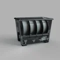 Hộp sấy filament Ikea Samla 22L (4 cuộn quay độc lập) - Thumbnail 4