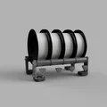 Hộp sấy filament Ikea Samla 22L (4 cuộn quay độc lập) - Thumbnail 5