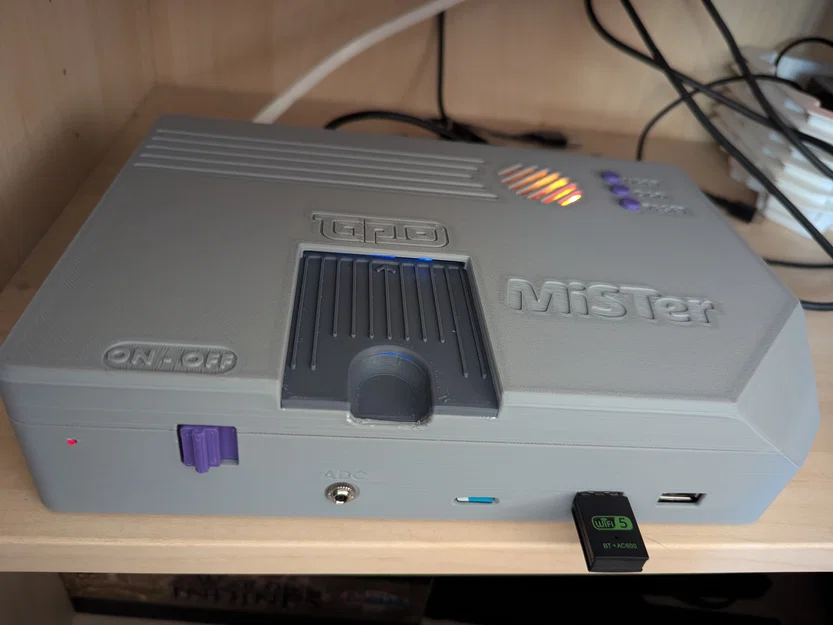 Vỏ máy MiSTer PI Console Case tích hợp TapTo - Image 1