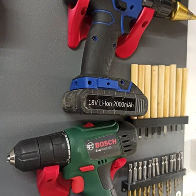 Móc treo máy khoan pin đa năng (Universal cordless drill hanger)