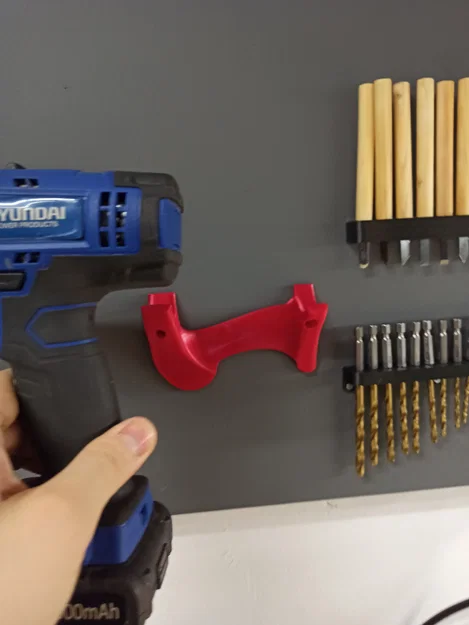 Móc treo máy khoan pin đa năng (Universal cordless drill hanger) - Image 5