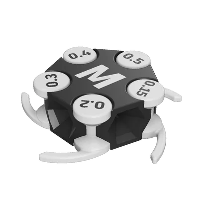 Thước đo độ hở và dung sai máy in 3D : 0.15-0.50mm