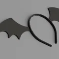 Băng đô cánh dơi phong cách Vampirina cho hóa trang Halloween - Thumbnail 1