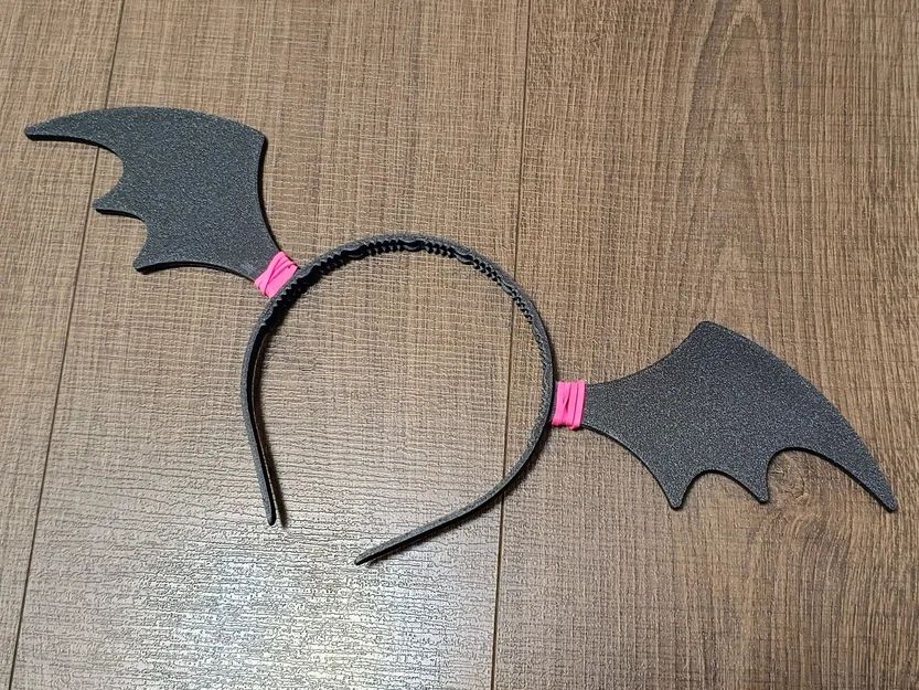 Băng đô cánh dơi phong cách Vampirina cho hóa trang Halloween - Image 2