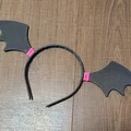 Băng đô cánh dơi phong cách Vampirina cho hóa trang Halloween - Thumbnail 2