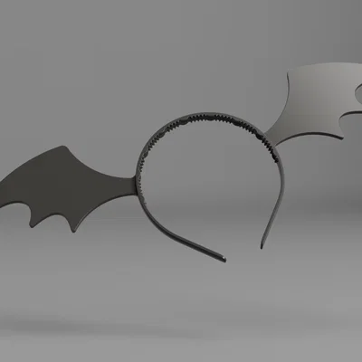 Băng đô cánh dơi phong cách Vampirina cho hóa trang Halloween