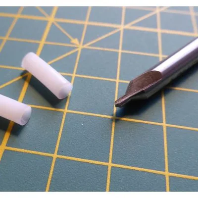 Jig vát mép & cắt ống PTFE (PTFE Tube Chamfer and Cut Jig) 7