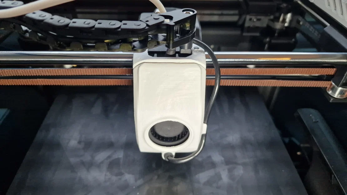 Nắp Toolhead Nam Châm K1C/K1/K1 Max có khe Endoscope (Creality) - Image 1