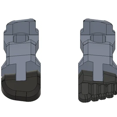 Dummy 13 Smooth Feet - Bộ bàn chân cách điệu cho Dummy 13