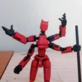 Bộ khung xương 4 tay độc đáo cho mô hình Dummy 13 Type-F - Thumbnail 1