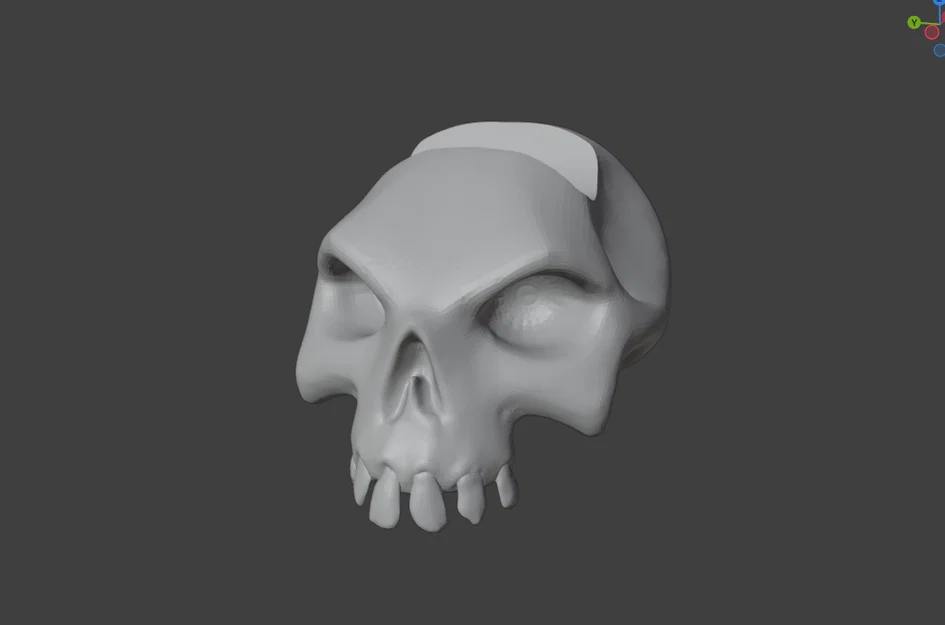 Giá đỡ tay cầm Xbox hình đầu lâu phong cách Sea of Thieves in 3D - Image 1