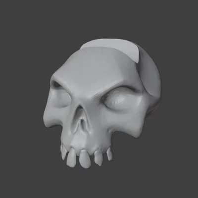 Giá đỡ tay cầm Xbox hình đầu lâu phong cách Sea of Thieves in 3D