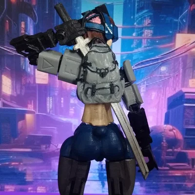 Balo Dummy 13 kèm giá treo Katana cực chất cho mô hình