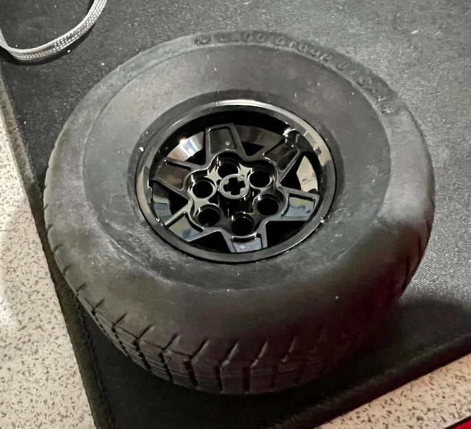 Wheel Disc chân thực kèm nut cho Lego McLaren F1 42141 hoặc Mercedes 42171 - Image 3