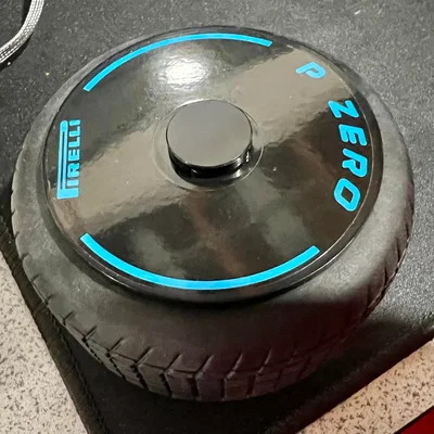 Wheel Disc chân thực kèm nut cho Lego McLaren F1 42141 hoặc Mercedes 42171