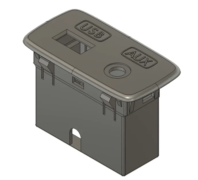 Nắp che cổng USB và AUX thay thế cho xe Subaru Forester Impreza - Image 1