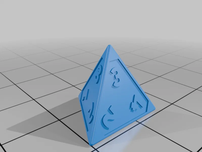 Bộ Xúc Xắc Dungeons & Dragons (D&D) In 3D Độc Đáo - Image 4