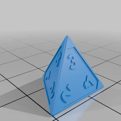 Bộ Xúc Xắc Dungeons & Dragons (D&D) In 3D Độc Đáo