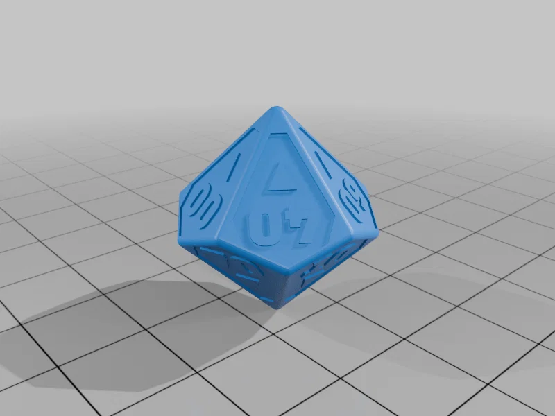 Bộ Xúc Xắc Dungeons & Dragons (D&D) In 3D Độc Đáo - Image 12