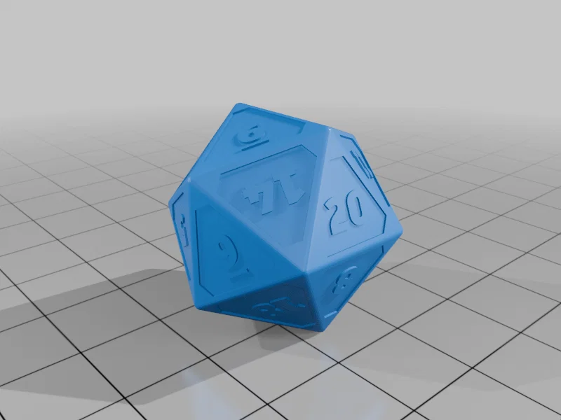 Bộ Xúc Xắc Dungeons & Dragons (D&D) In 3D Độc Đáo - Image 16