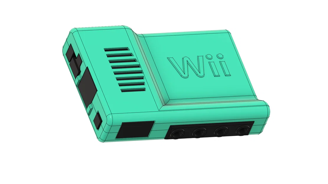 Vỏ Homebrew Wii Case (3D Print Case cho Wii) - Image 2