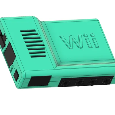 Vỏ Homebrew Wii Case (3D Print Case cho Wii)